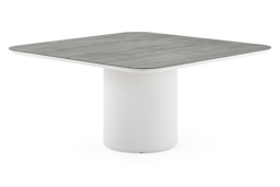 Afgerond vierkant - L 148 x B 148 x H 73.5 cm