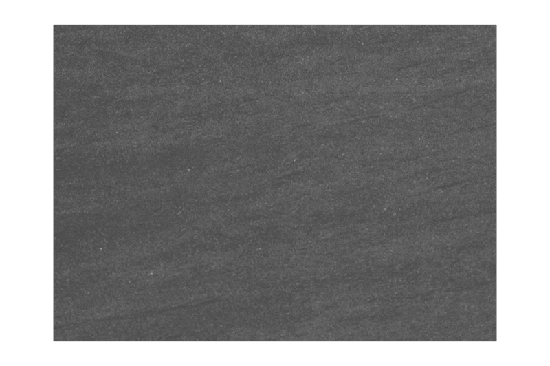 Cirello Pop up bijzettafel in zwart aluminium en basalt black volkeramiek - L 70 x B 50 x H 66 cm