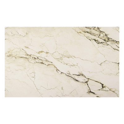 Nano tuintafel rechthoekig in zwart aluminium en volkeramiek colorado dunes - L 240 x B 148 x H 75 cm