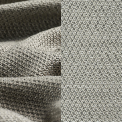 Sierkussen 45 x 45 cm in all weather sunbrella® luxe lopi silver