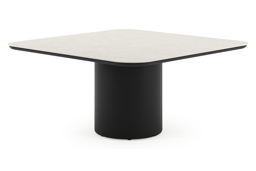 Afgerond vierkant - L 148 x B 148 x H 73.5 cm