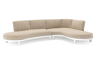 Chaise longue links + 2-zit organisch
