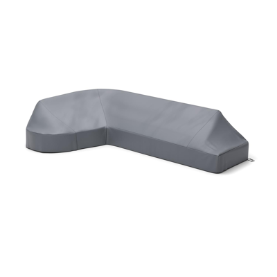 Donato beschermhoes lounge chaise longue rechts + 2-zit - L1: 204 cm x L2: 335 cm x B: 97 cm x H: 68 cm