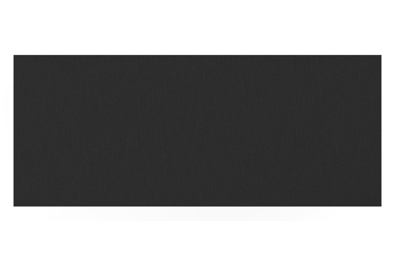 Table de bar Verato en aluminium blanc et céramique pleine Nero Black - Lg. 170 x Lrg. 70 x Haut. 105 cm