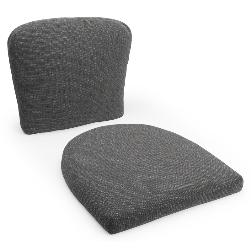 Coussin de chaise luxe (siège et dos) (luxe) Orso en all weather sunbrella® luxe savane tornado