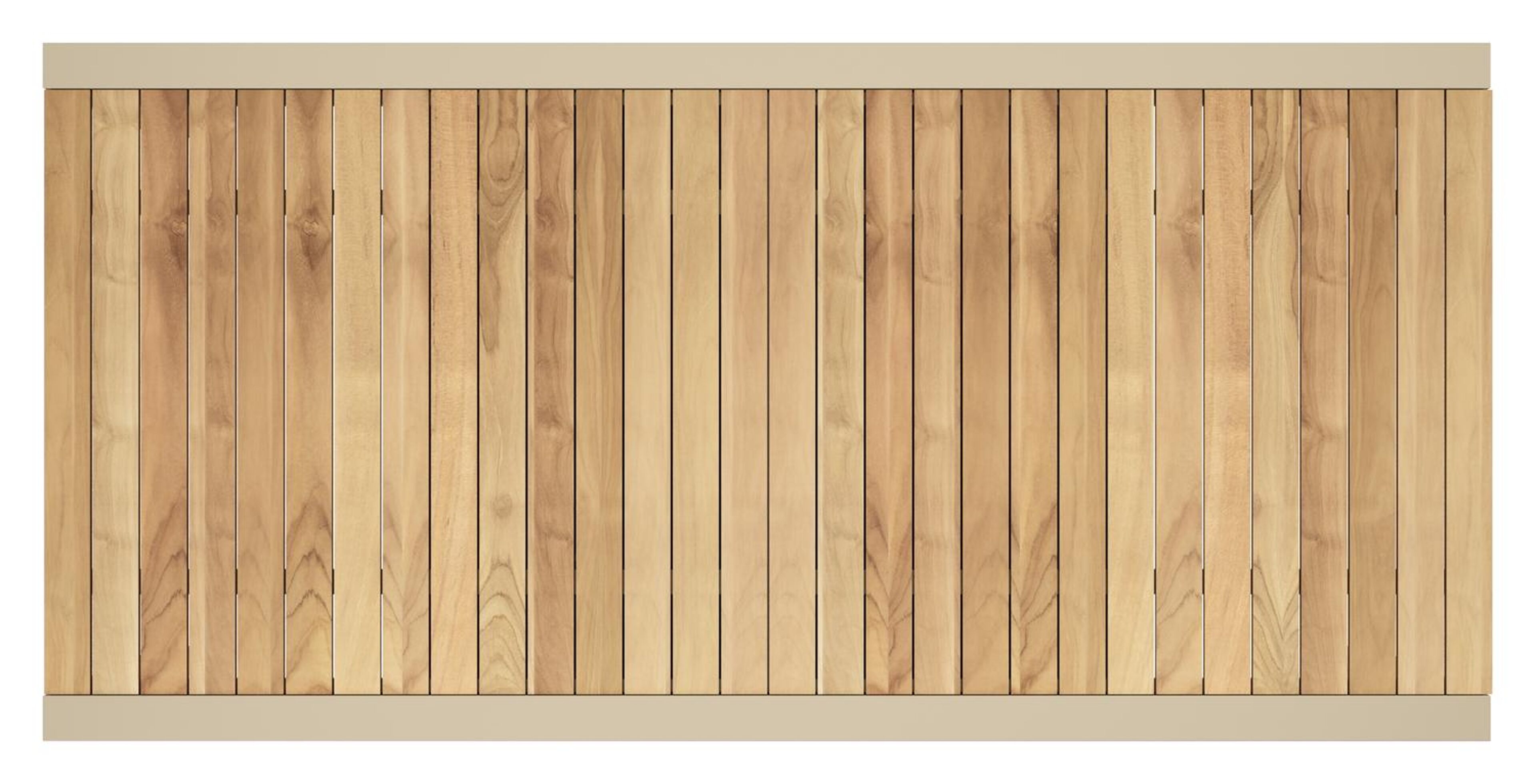 Ensemble de jardin Calobra extensible rectangulaire en aluminium beige et teck avec 10 chaises de jardin Amalfi