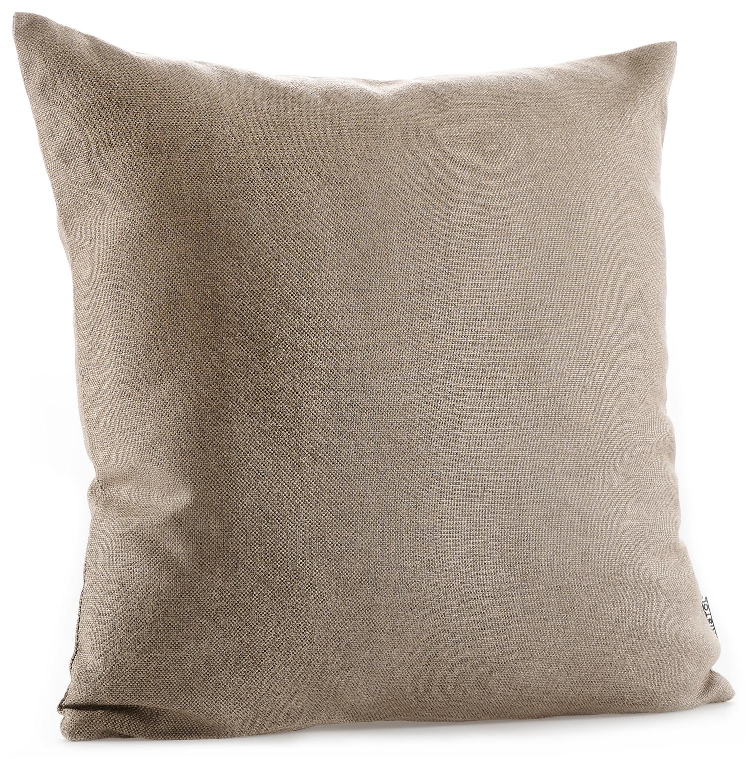 Sierkussen 45 x 45 cm in all weather sunbrella® luxe natte heather grey