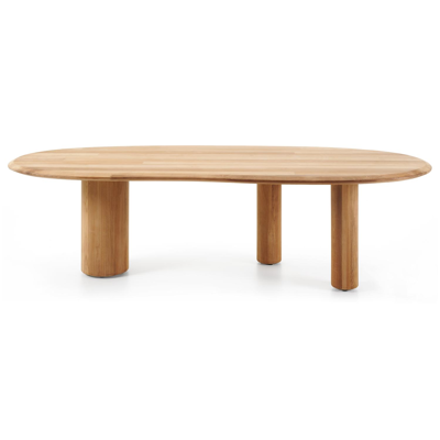 Organo tuintafel organisch in teak - L 280 x B 120 cm