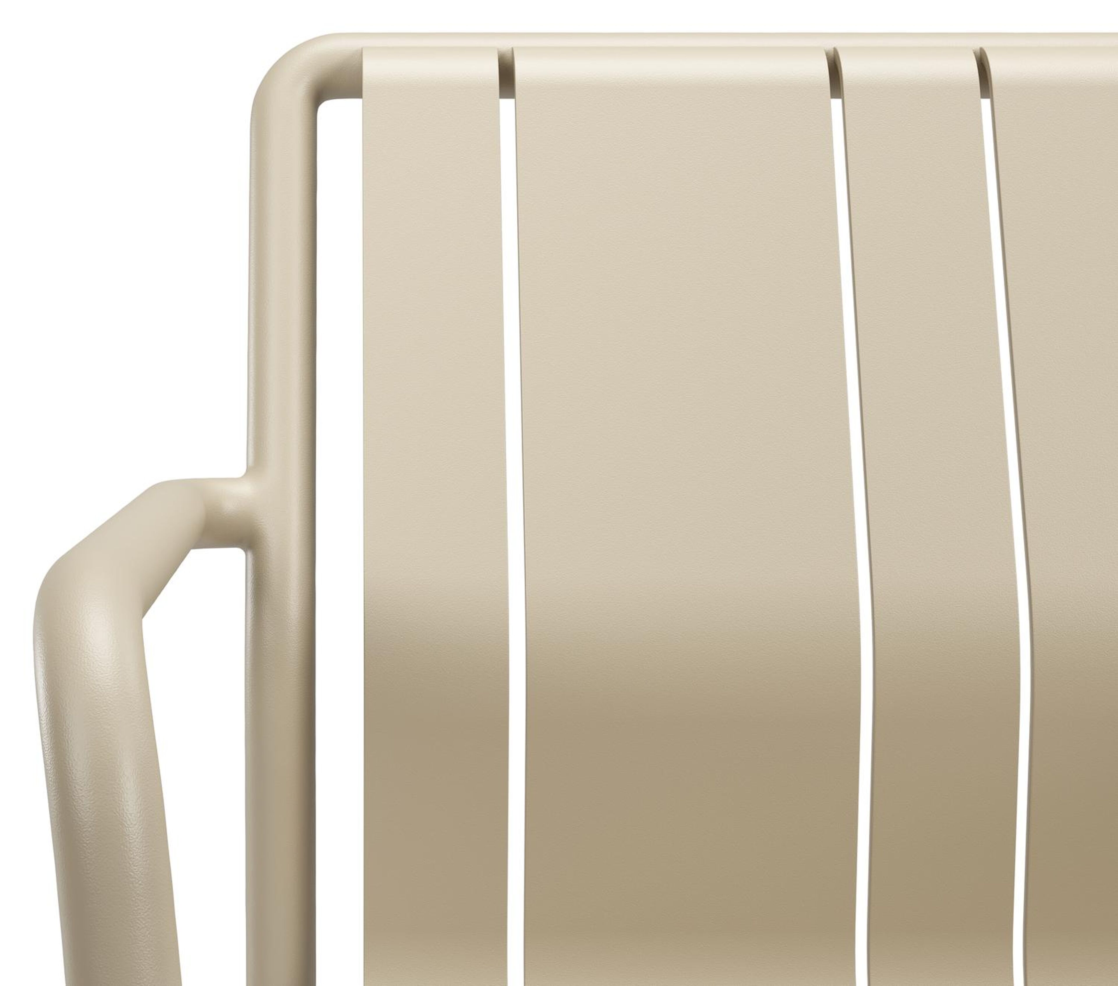 Bolito tuinstoel in beige aluminium