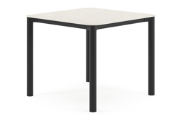 Afgerond vierkant - L 90 x B 90 x H 75 cm