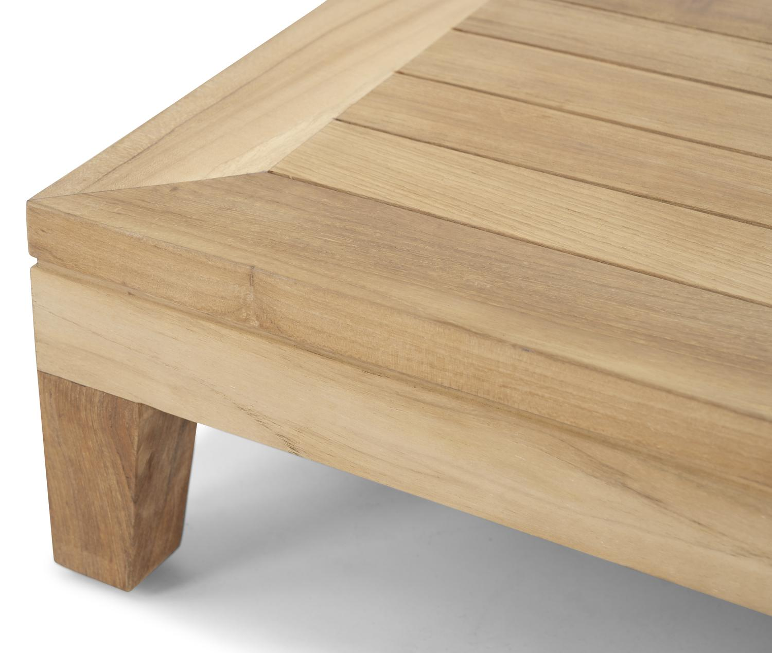 Cosito loungetafel in teak - L 120 x B 78 x H 20 cm