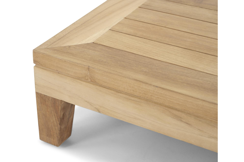 Cosito loungetafel in teak - L 120 x B 78 x H 20 cm