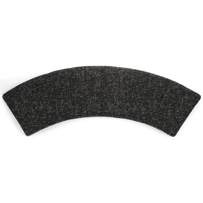 Set van 4 Rondino zitkussens in all weather sunbrella® luxe tweed raven