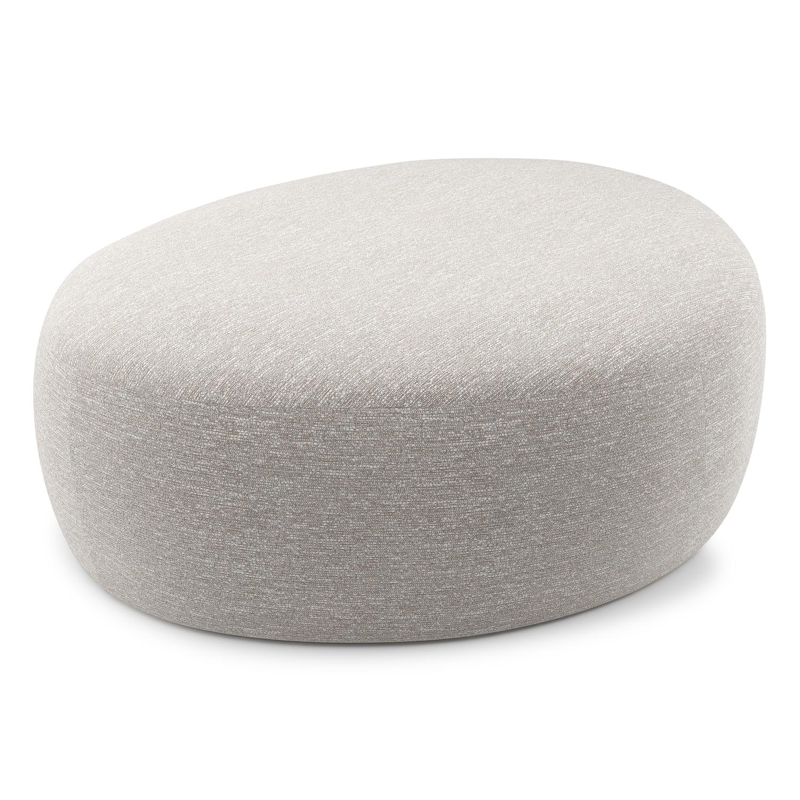 Pouf Amico en Tundra Sand All Weather Sunbrella® Luxe