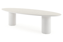 Ovaal - L 320 x B 130 x H 73.5 cm
