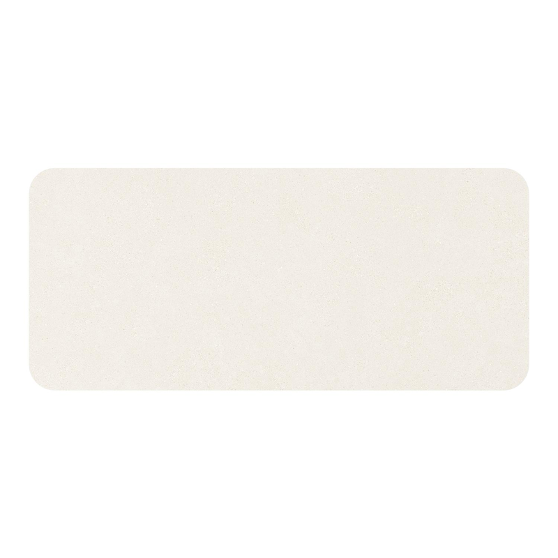 Orso tuintafel rechthoekig afgerond in beige aluminium en volkeramiek beige - L 180 x B 80 x H 75 cm