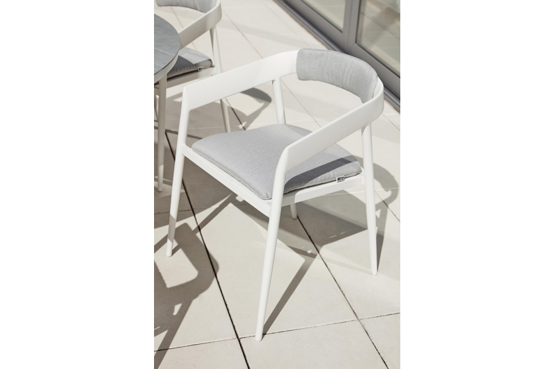 Donato stoelkussen (zit en rug) in all weather sunbrella® luxe savane whisper