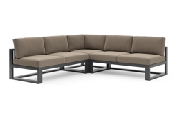 2-zit + corner + 2-zit met open einde