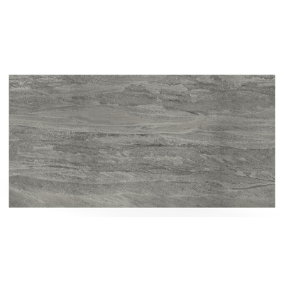 Table de jardin Malito en aluminium noir et céramique pleine aspen grey - Lg 200 x Larg. 100 x H 75 cm