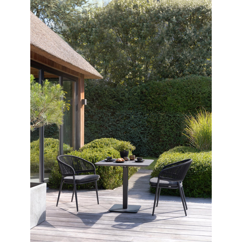 Lacrima rope stoelkussen in all weather sunbrella® luxe savane tornado