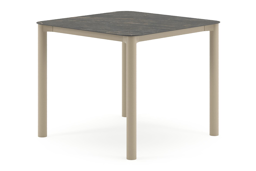 Afgerond vierkant - L 90 x B 90 x H 75 cm