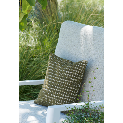 Sierkussen 45 x 45 cm in All Weather Cosytica pebble leaf