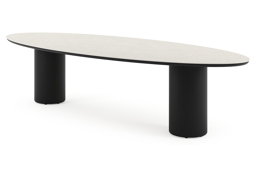 Ovaal - L 320 x B 130 x H 73.5 cm