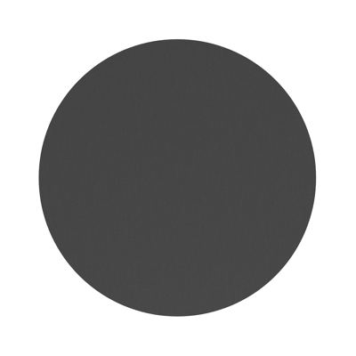 Table de jardin Orso en aluminium noir et céramique pleine nero black - Dia. 110 x H 106 cm