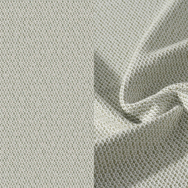 Donato loungestoel in groen aluminium met all weather sunbrella® luxe Lopi Bud kussen