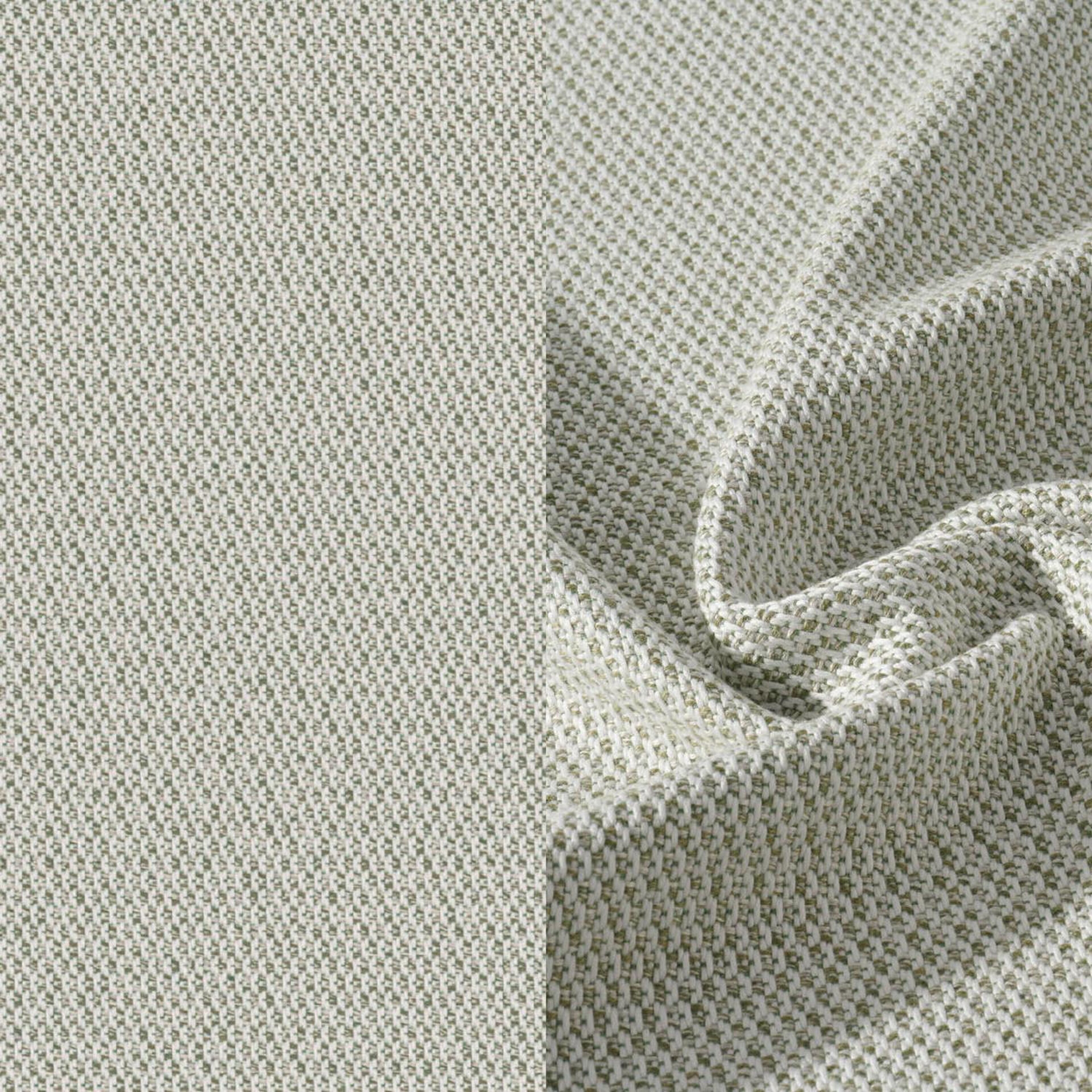 Donato loungestoel in groen aluminium met all weather sunbrella® luxe Lopi Bud kussen