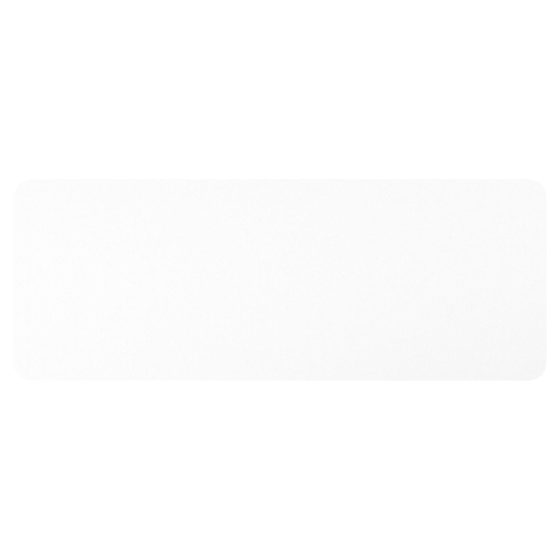 Orso tuintafel rechthoekig afgerond in beige aluminium en volkeramiek Arctic White - L 290 x B 110 x H 74.5 cm