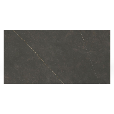 Como tuintafel in zwart aluminium en volkeramiek calatorao - L 200 x B 100 x H 75 cm