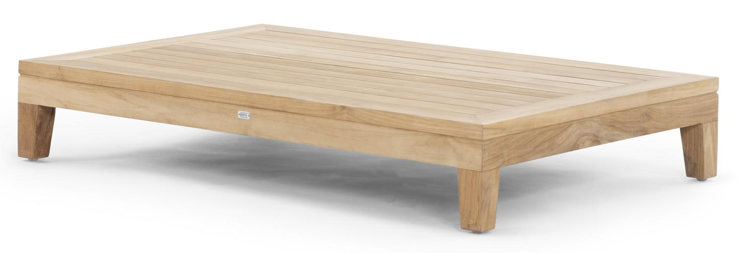 Cosito loungetafel in teak - L 120 x B 78 x H 20 cm