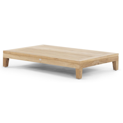 Cosito loungetafel in teak - L 120 x B 78 x H 20 cm