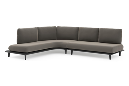 Chaise longue rechts + 2-zit