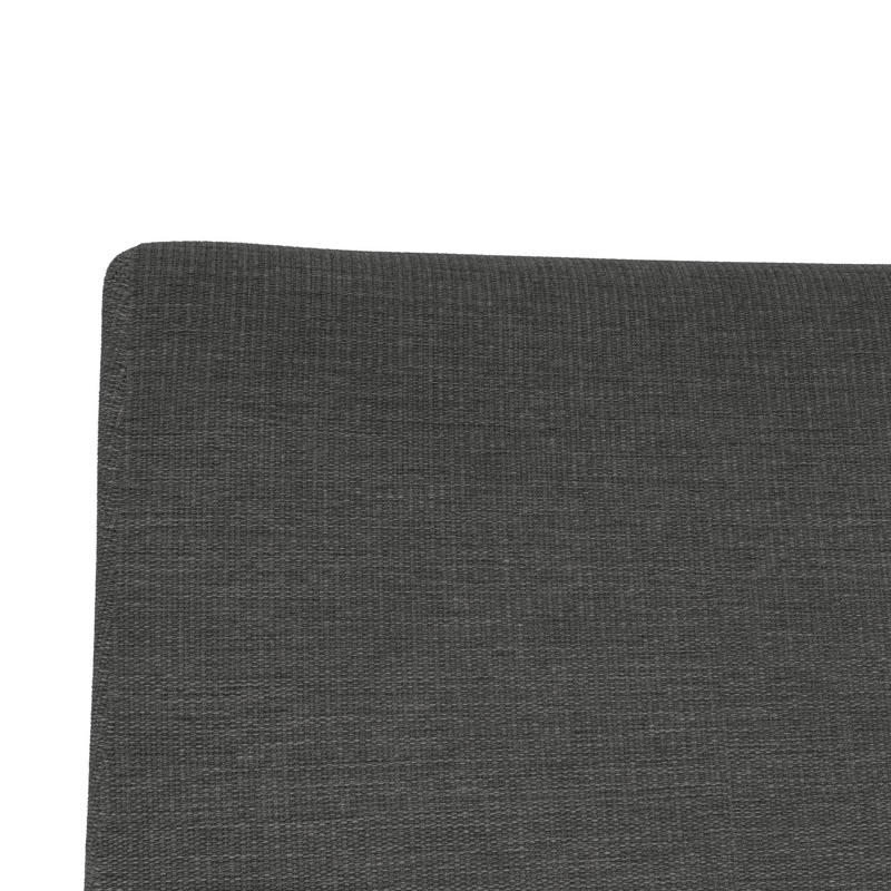 Reza tuinset in wit aluminium en grijs keramisch glas tafelblad met 6 Rivo tuinstoelen