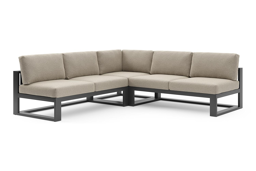 2-zit + corner + 2-zit met open einde