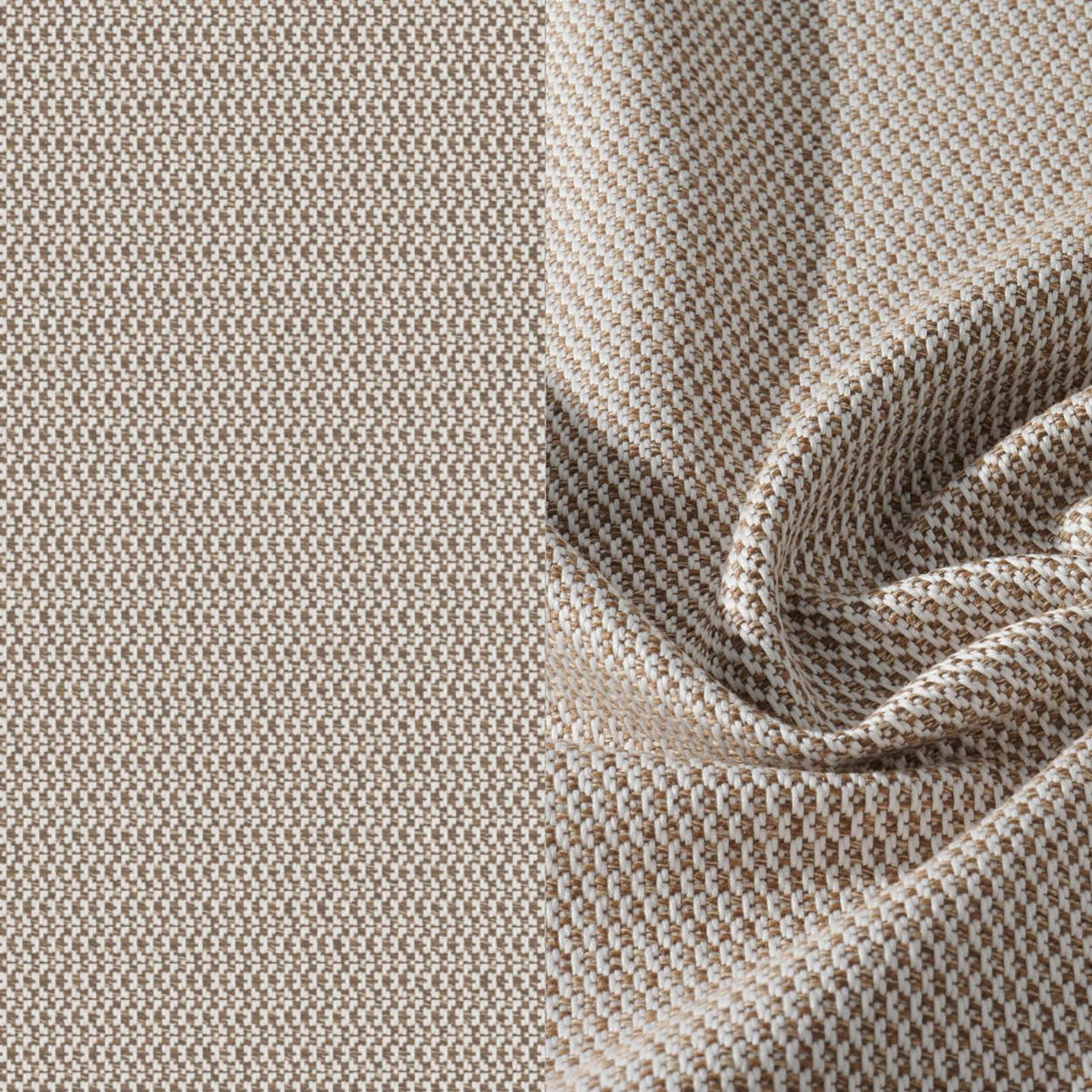 Amaro loungestoel in teak met lopi fossil all weather sunbrella® luxe kussen