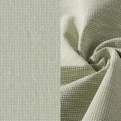 Vadelo loungebank in beige aluminium en beige verticaal geweven ronde rope met slow spirea all weather sunbrella® luxe kussen