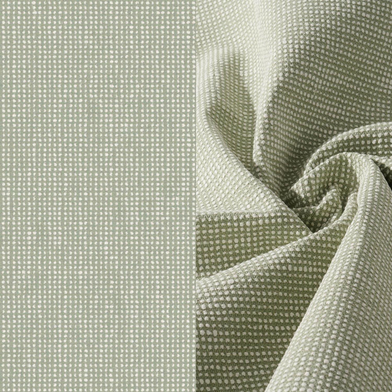 Donato loungestoel in groen aluminium met all weather sunbrella® luxe Slow Spirea kussen