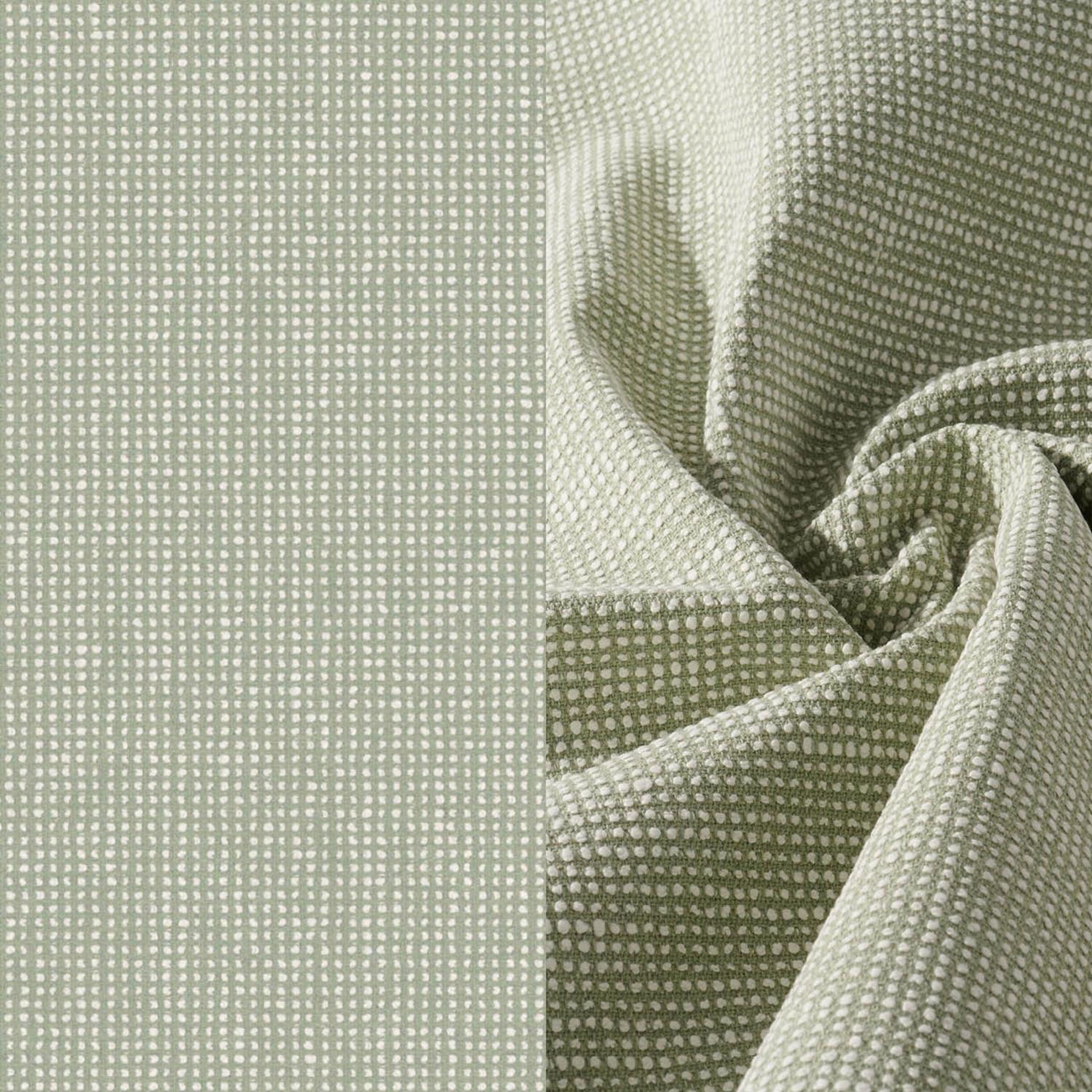 Rufina zweefparasol met tiltfunctie in houtlook aluminium en Slow Spirea All Weather Sunbrella® Luxe parasoldoek - L1 400 x L2 300 cm met parasolvoet Minore 150 kg met wielen