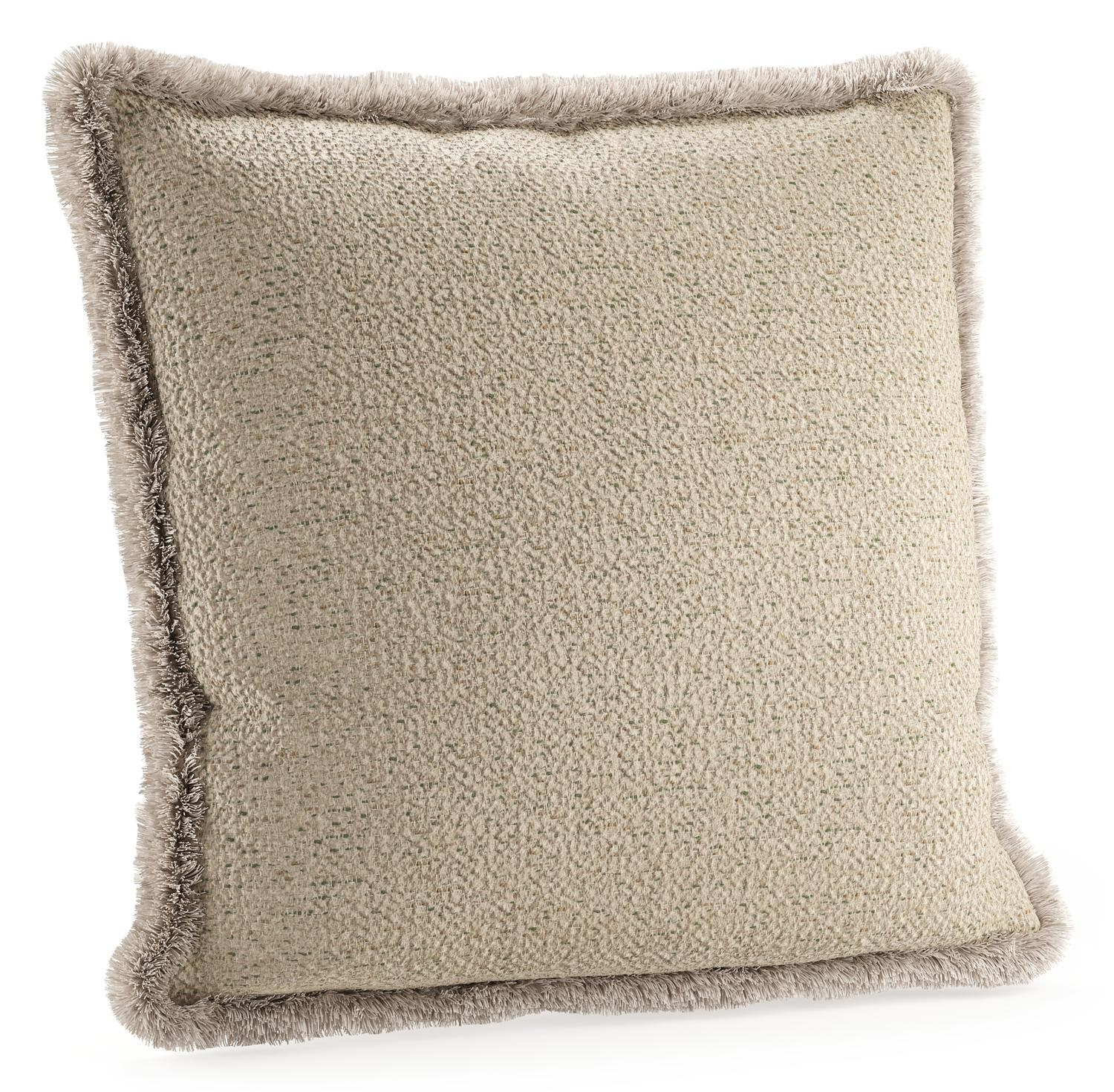 Sierkussen met franjes 55 x 55 cm in all weather cosytica bora forest