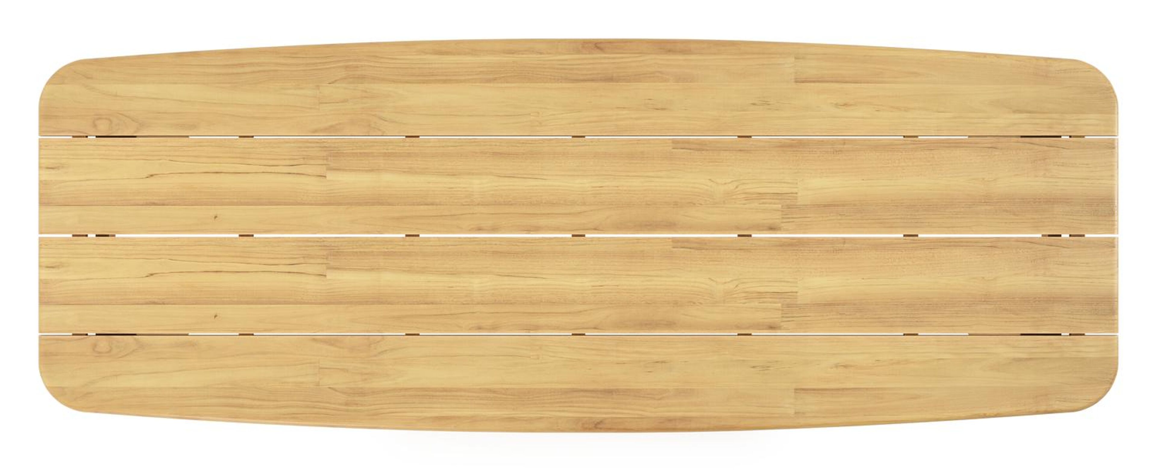 Gardo tuintafel bootvorm in teak - L 315 x B 115 x H 75 cm