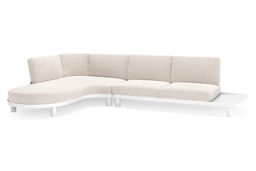 Chaise longue droite + 2 places