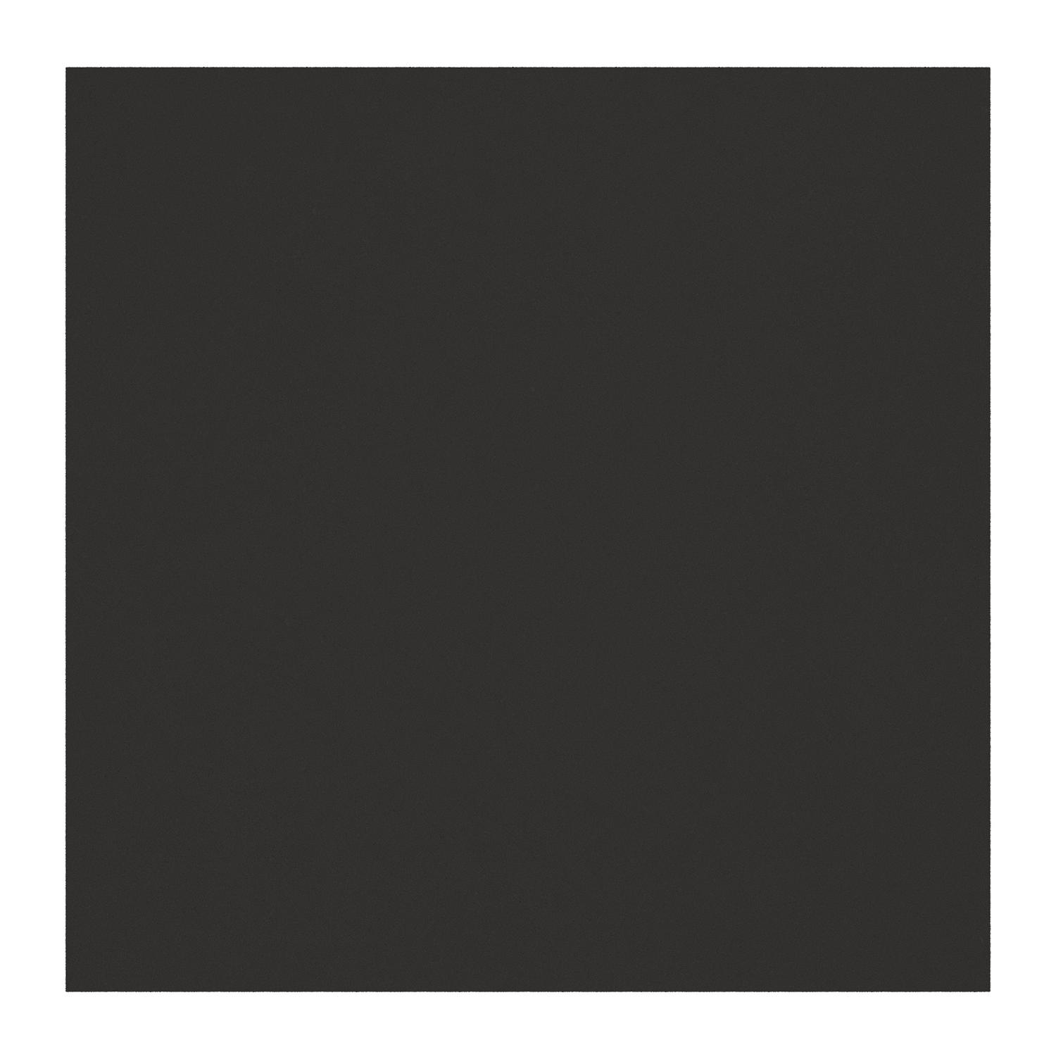 Feltro ensemble de jardin carré en aluminium noir en sintered stone notte minerale avec 4 chaises de jardin Artena