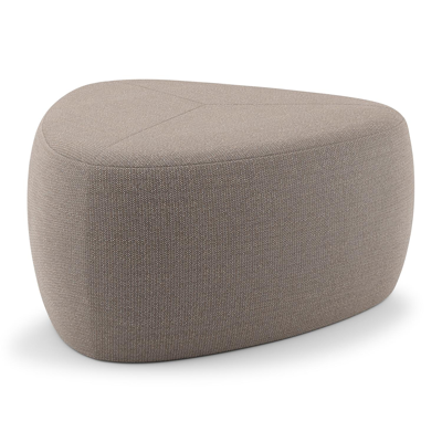 Masso poef in savane earth all weather sunbrella® luxe - B 60 x D 60 x H 35 cm