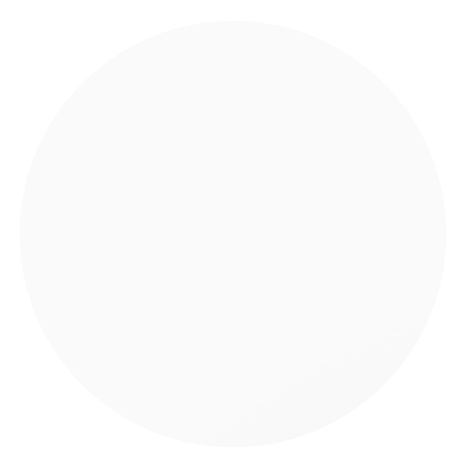 Table de jardin low dining Amico rond en aluminium blanc et céramique pleine Arctic White - Diam. 148 x Haut. 61 cm