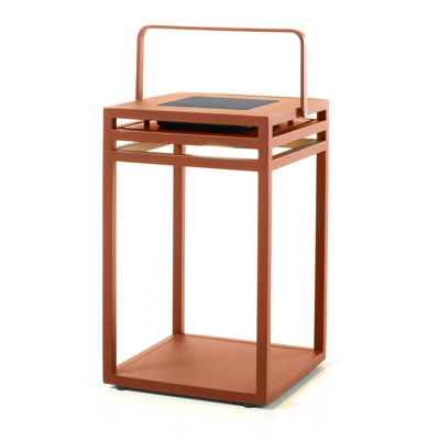 Vesper lamp roestbruin 40 cm