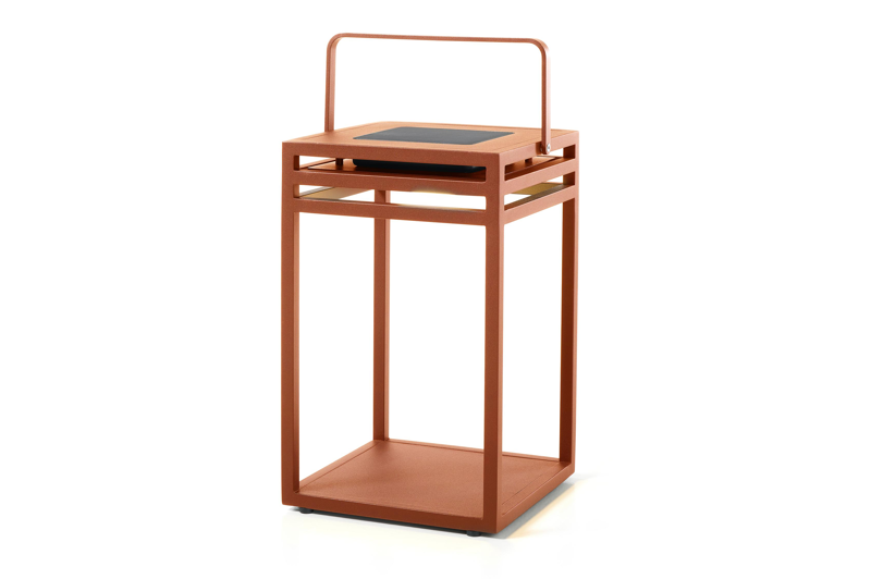 Vesper lamp roestbruin 40 cm