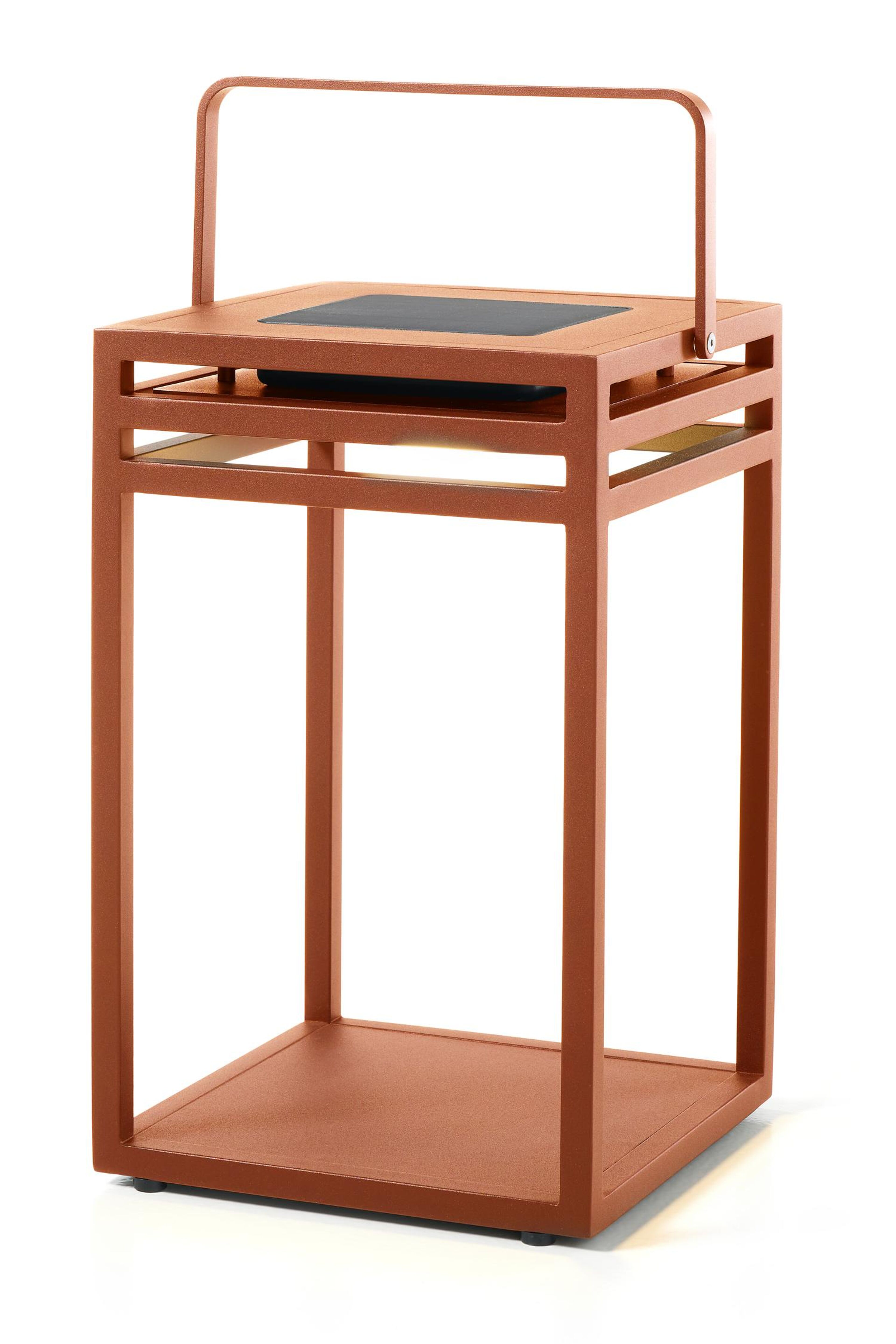 Lampe d'extérieur Vesper brun rouille 40 cm